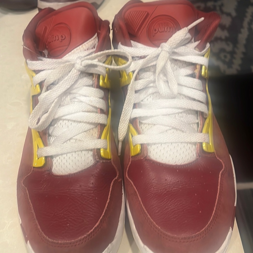 Reebok pumps  OLD SCHOOL pumps .   sweet colors ... many compliments